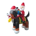 thumbnail image 1 of Elodie Santa Claus Christmas Inflatable Christmas Decoration for Home Patio Holiday, 1 of 8