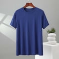 thumbnail image 1 of Kalauyu T-Shirts d'Entraînement pour Hommes Dry Fit Athlétiques à Manches Courtes T-Shirts Col Rond Modal Coton Évacuation de l'Humidité Gym Course Performance T-Shirt, 1 of 5