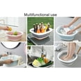 thumbnail image 6 of Collapsible Wash Basin, Plastic+TPR Buckets, Portable and Space Saving, Multi-Function Use, Large and High Capacity, 6 of 8
