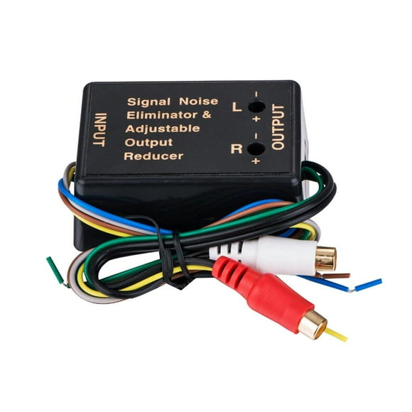 Convertidor de Audio de Sonido Sunnimix Adaptador de 2 Vías Subwoofer de Ajuste de 40W 99 x 65 x 27 mm