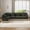 Green Black, variant on Large Modular Sectional Corner Couches with Tassel, 5 Seater Sofa Big Comfy Leopard Chenille L Shaped Couches with 2 Throw Pillows and 5 Lumbar Pillows, Beige Coffee