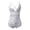 White, variant on Womens Lingerie Red Plaid Lace Bodysuit Roleplay Cosplay Sexy Nightwear Lingerie Pink L