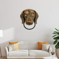 thumbnail image 4 of Vintage Style Resin Dog Door & Gate Knocker Handle Pull Door Accessories Home Decor - French, 4 of 7