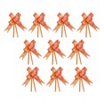 thumbnail image 1 of sweethay 10 piezas de decoración de tirador de lazo, embalaje festivo multicolor, manualidades DIY, flores de plástico ligeras tiradas a mano, Kits de decoración para fiestas Rosa roja sweethay HA063762-10, 1 of 7