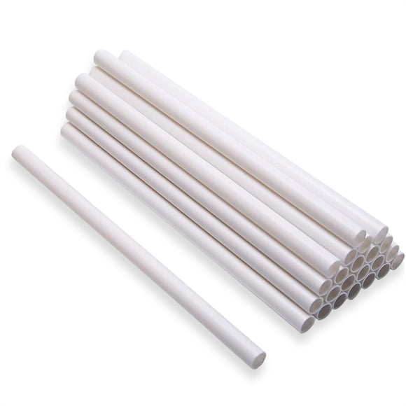 Bewildely 24 piezas de plástico escalonado torta varilla multicapa apilamiento palos vacaciones Baby Shower decoración capa arreglar Herramientas y accesorios para hornear 24cm