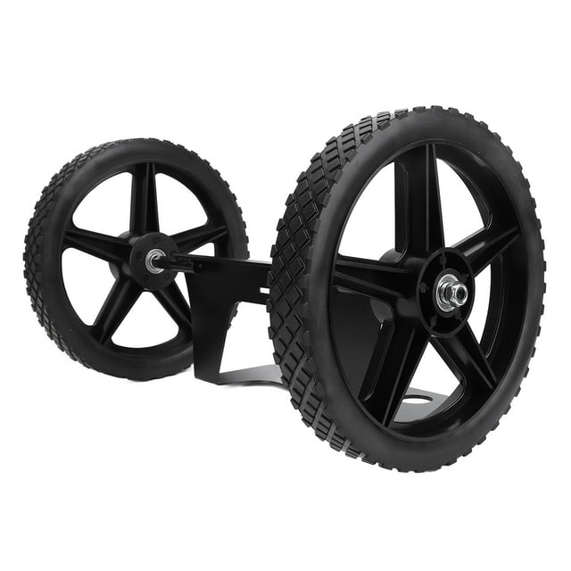Cooler Cart Kit, Cooler Wheel Tire Axle Kit Smooth Rolling Easy Setup Heavy Duty for Outdoor Cart