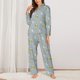 thumbnail image 2 of Balery Baby Elephant Giraffe Conjunto de Pijama con Estampado para Mujer, Conjunto de Dos Piezas con Manga Larga, Ropa de Dormir Suave con Bolsillos, Pijamas Cómodos-Large, 2 of 7
