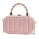 thumbnail image 4 of Bolso bandolera con cadena para mujer, de piel sintética, estilo nupcial, para verano Rosa, 4 of 9