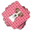 thumbnail image 2 of Carolines Treasures BB5272FC Jack Russell Terrier Foam Coaster Set of 4 3 1/2 x 3 1/2 multicolor, 2 of 3