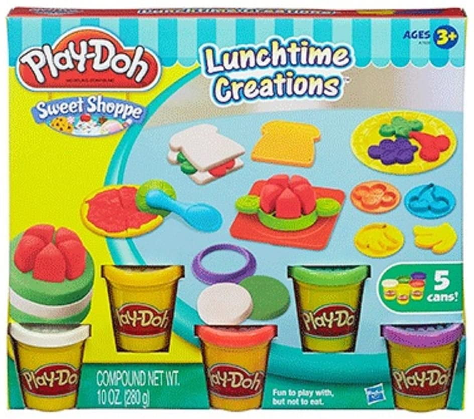 Play-Doh Lunchtime Creations Sweet Shoppe 10oz 5 Cans Ages 3 for sale online 