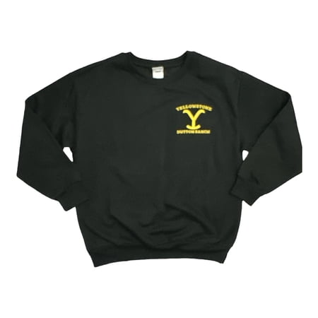 Yellowstone Embroidered Cotton Sweatshirt (Unisex), Size L