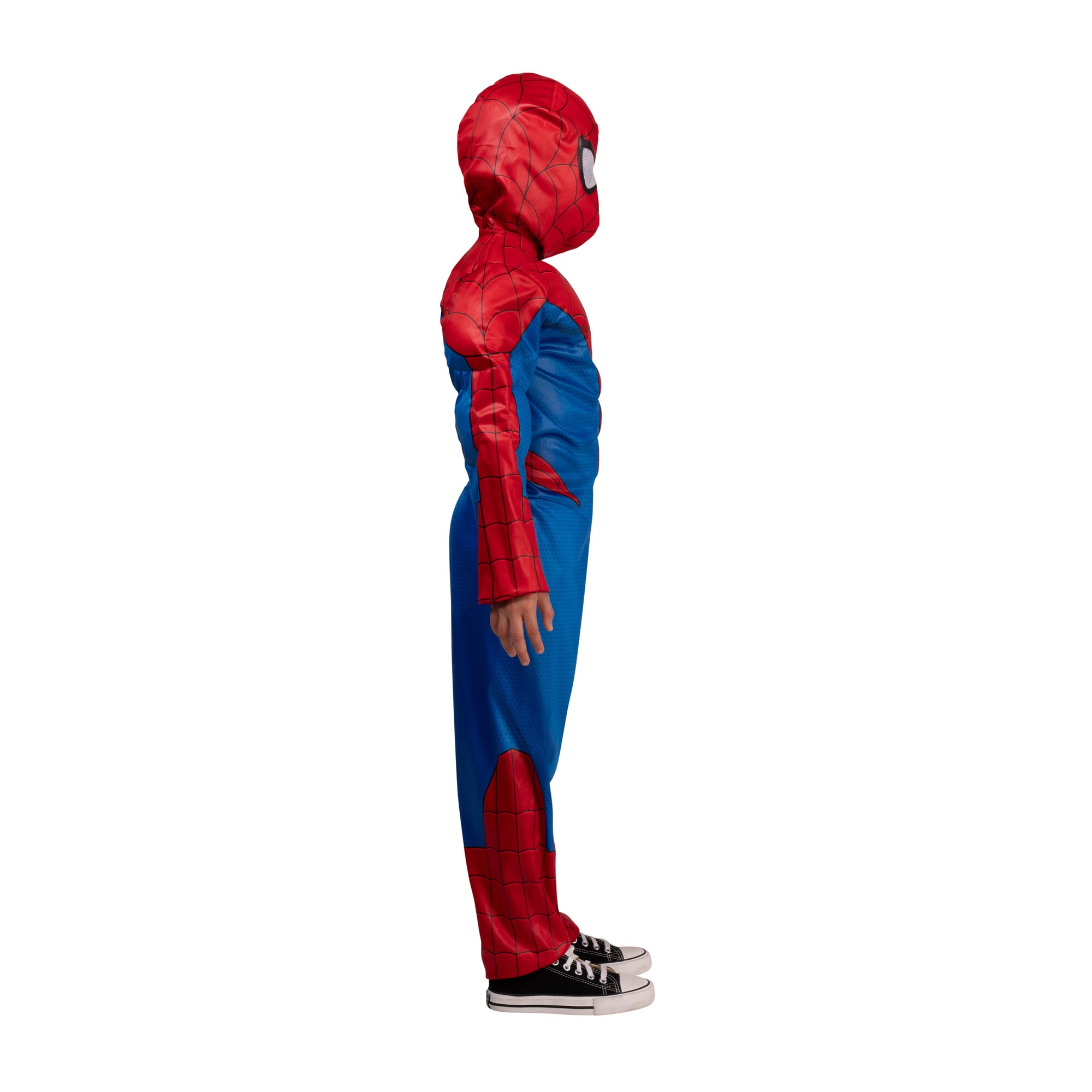 MARVEL Spider-Man Official Boys Youth Halloween Costume, Boys Size M, by Jawares