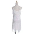 thumbnail image 3 of Fashion Womens Fringe Sequin Strap Backless 1920s Flapper Party Mini Dress, 3 of 5