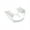 Transparent white, variant on WINDLAND Double-Sided Mouthguard Sports Boxing Kickboxing Free Athletic Protector