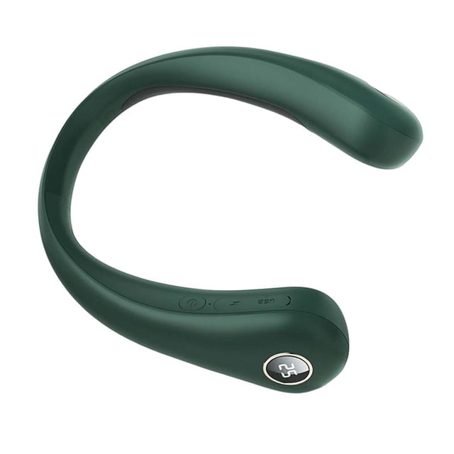 Injueey Calentador de cuello, máquinas calentadas, fuente de alimentación móvil multifuncional, calentadores colgantes electrónicos recargables, Suministros térmicos Verde 9600mA Injueey HA071596-06