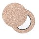 thumbnail image 2 of Disketp Beige Sparkling Glitter Funda Redonda para Taburete, Funda de Cojín para Silla de Bar Suave y Elástica-14 inch, 2 of 7