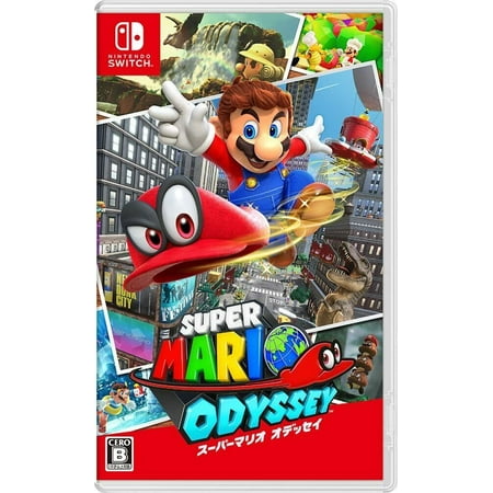 Super Mario: Odyssey, Nintendo Switch, [Physical Edition] - JP Version