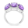 thumbnail image 5 of Gemistry 925 Sterling Silver With Amethyst Gemstone Ring, 5 of 5