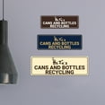 thumbnail image 2 of Signs ByLITA Standard Cans and Bottles Recycling Sign (Red) - Large, 2 of 8