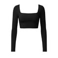 thumbnail image 7 of Dianli Two Piece Yoga Set Elastic Fitness Pants and Top Stretch Quick Dry Workout Sports Set Comfortable Breathable Activewear for Women Gym Running Home Training Athleisure, 7 of 7