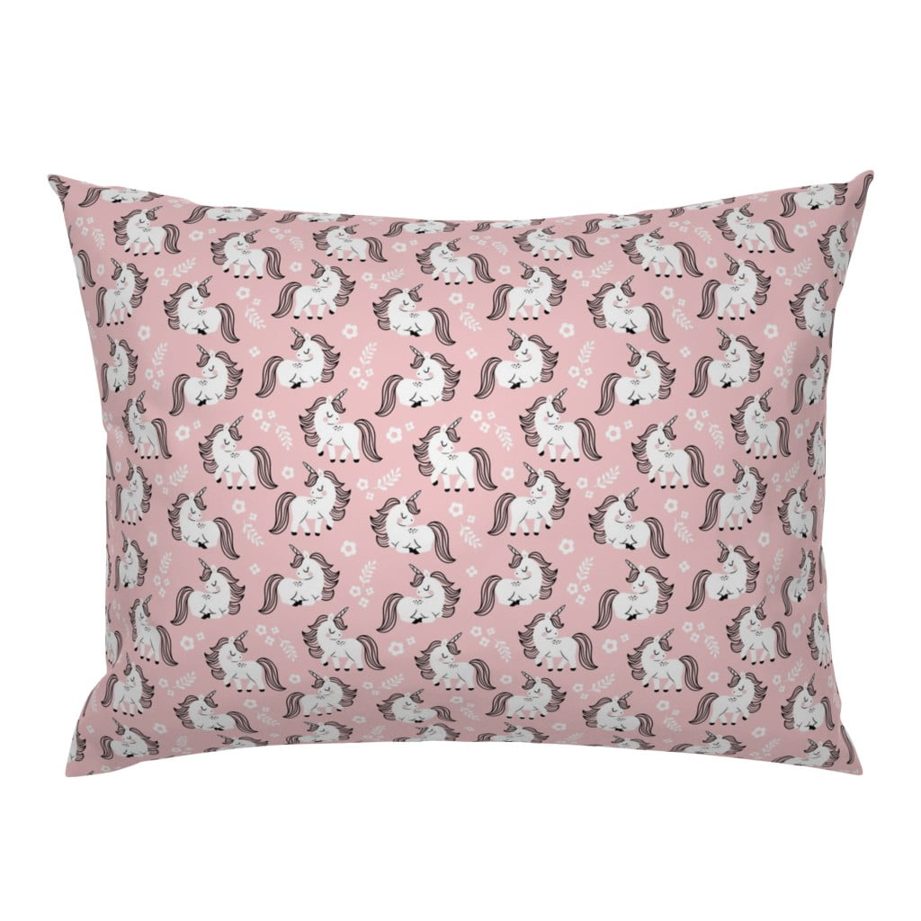 Roostery Pillow Sham You Hands Mint Trend Pop Fight Print 100% Cotton Sateen 26in x 20in Knife-Edge Sham