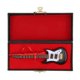thumbnail image 2 of Modelo de guitarra de material plástico, mini instrumento musical, adorno de escritorio con soporte y caja de almacenamiento, 2 of 14