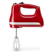خلاط يدوي KitchenAid Ultra Power 3 سرعات، أحمر إمبراطوري، موديل KHM312ER