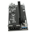 thumbnail image 5 of Tarjeta adaptadora vertical PCIE Mine Board alimentada por minería con cable USB 3.0 de 60 cm Cable de alimentación SATA de 15 pines a 4 pines, 5 of 5