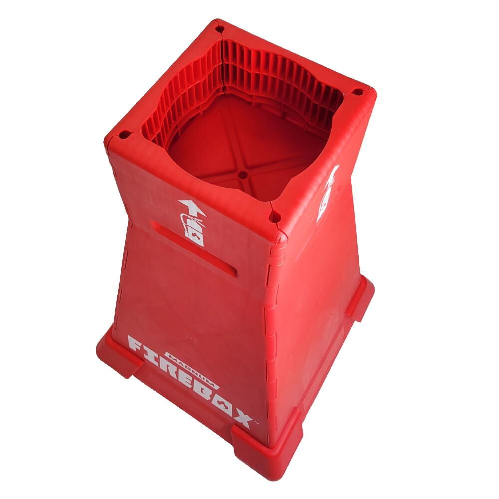 Magnum Tool Group Firebox Emergency Fire Extinguisher Safety Station Stand