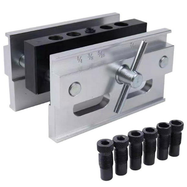 Dowel JigAluminum Alloy SelfCentering Woodworking Drill Guide