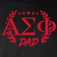 thumbnail image 3 of CafePress - Alpha Sigma Phi Greek Dad Cardinal Long Sleeve T Shirt - Long Sleeve Dark T-Shirt, 3 of 4