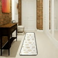 thumbnail image 3 of Dreamtimes Snowflake Golden Hallway Runner Rug 2'x6' Kitchen Rug with Rubber Backing Christmas Non Slip Entryway Rug Runner Washable Soft Area Rug for Hallway Bedroom Kitchen Decor, 3 of 6