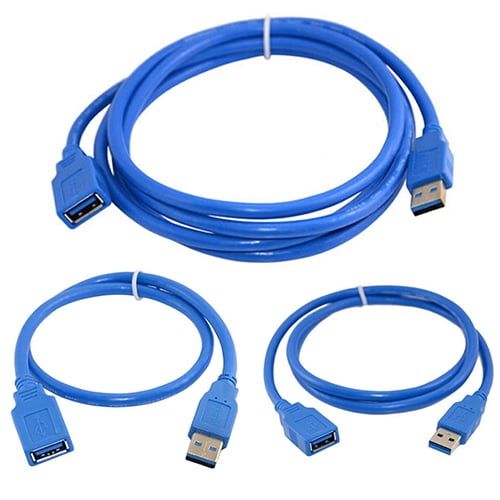 USB 3.0 A Male Plug To Female Socket Super Fast Extension Cable Cord 0.5/1/1.8M,1M