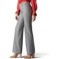 thumbnail image 3 of Women'S High Waist Loose Straight Casual Pants with Pockets Silver L, 3 of 7