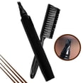 thumbnail image 1 of Pluma de relleno de barba de cuatro puntas, forma de reparación de barba de hombres de cepillo de pluma de peluquero, mejora eficazmente el vello facial a prueba de agua oso de fresa  Electrónica, 1 of 4