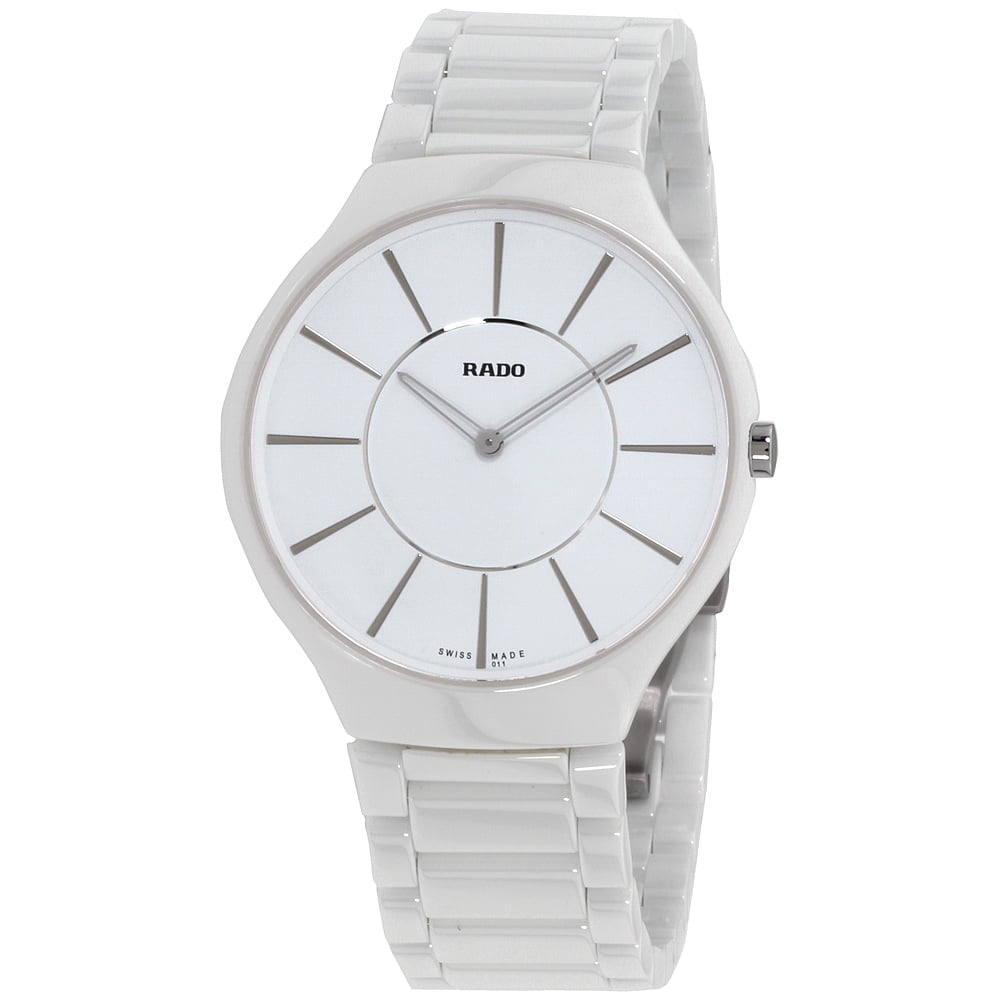 rado jubile white ceramic ladies watch