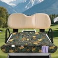 thumbnail image 3 of XYZCANDO Forest Camo 2-Passenger Golf Cart Seat Cover with 4 Front Pockets | Non-Slip Washable Terry Cloth for Golf Enthusiasts, 3 of 8