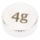 thumbnail image 2 of Rekordbox Cartucho Contrapeso Vinilo Chapado en Oro Material Cartucho Aguja Phono Contrapeso (+4g Plata), 2 of 5