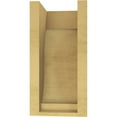 thumbnail image 4 of 6"W x 6"D x 12"H Wide Van Buren Rough Cedar Woodgrain TimberThane Corbel, Primed Tan, 4 of 6