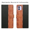 thumbnail image 6 of Labanema Apple iPhone 11 (2019) 6.1" Case with Kickstand, 2 in 1 Detachable Magnetic Protective Folio Flip Cover for Apple iPhone 11 (2019) 6.1" (Black Brwon), 6 of 7