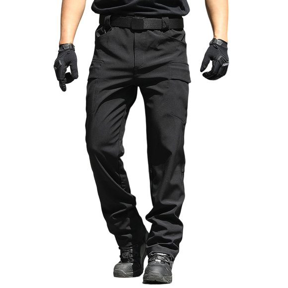 Yaoyar Men's Tactical Cargo Pants Water Resistant Lightweight Hiking Pants Outdoor Work Pants with Multi Pockets