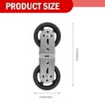 thumbnail image 2 of TAILTOSS 1pc Nylon Pulley Cable Gym Pulley System Accessory Bearing Wheel Cable Machine Wheel, 2 of 8