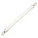 thumbnail image 3 of Correa de bolso corta para reemplazar el asa de la correa del bolso de mano Correa de bolso de hombro para hacer bolsos Blanco, 3 of 9
