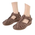 thumbnail image 2 of MKLEKYY Sandalias Cómodas de Verano para Mujer, Con Velcro, Informales, Con Punta Redonda, Cómodas, para Playa, 2 of 4
