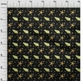 thumbnail image 3 of oneOone Georgette Viscose Black Fabric Ocean Watercolor Starfish Diy Clothing Quilting Fabric Print Fabric By Yard 42 Inch Wide, 3 of 4