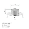 thumbnail image 2 of Unique Bargains Silver Tone Metal Grommets Eyelets (100 Sets), 2 of 6