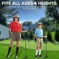 thumbnail image 4 of Putter de golf ajustable KINGTOP retráctil 40-90 cm con pelotas, 4 of 9