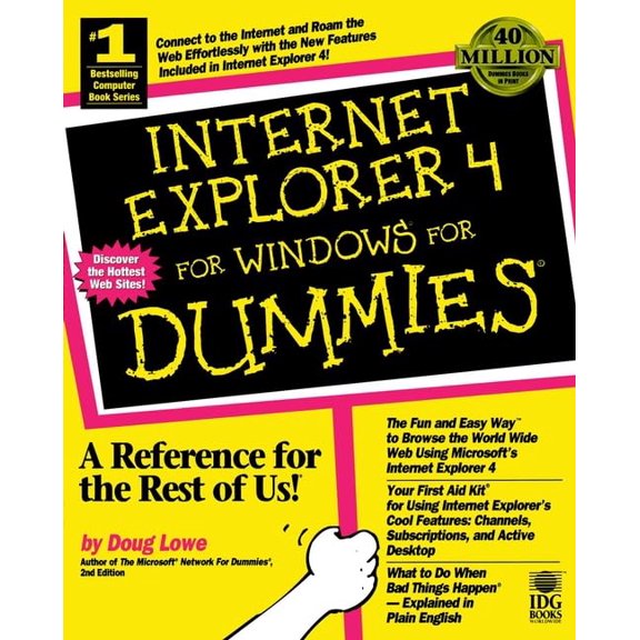 Pre-Owned Internet Explorer 4 for Windows? for Dummies?