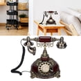 thumbnail image 4 of Teléfonos decorativos Vintage, Respuesta Con un solo Estabilidad Teléfono Retro Europa para la decoración de la cafetería para la deicina en el Hogar para la decoración, 4 of 7