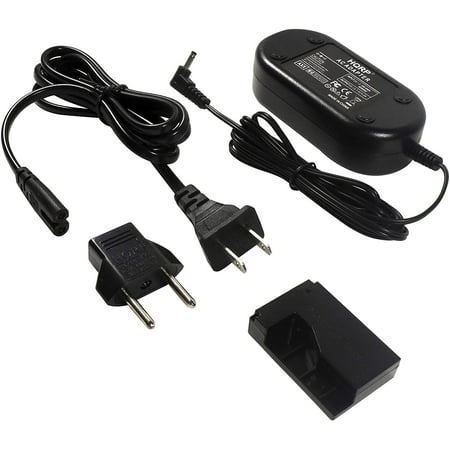 HQRP AC Adapter for Canon ACK-E15 EOS Rebel SL1 EOS 100D EOS Kiss X7 Digital Camera (contains DC Coupler DR-E15) LP-E12 8624B002 8575B003